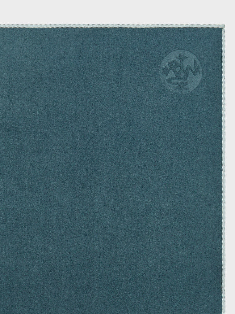 Manduka Manduka eQua Yoga Towel - 183 cm - Midnight - Blue