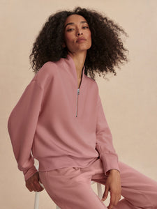 Varley Davidson Sweat - Ash Rose