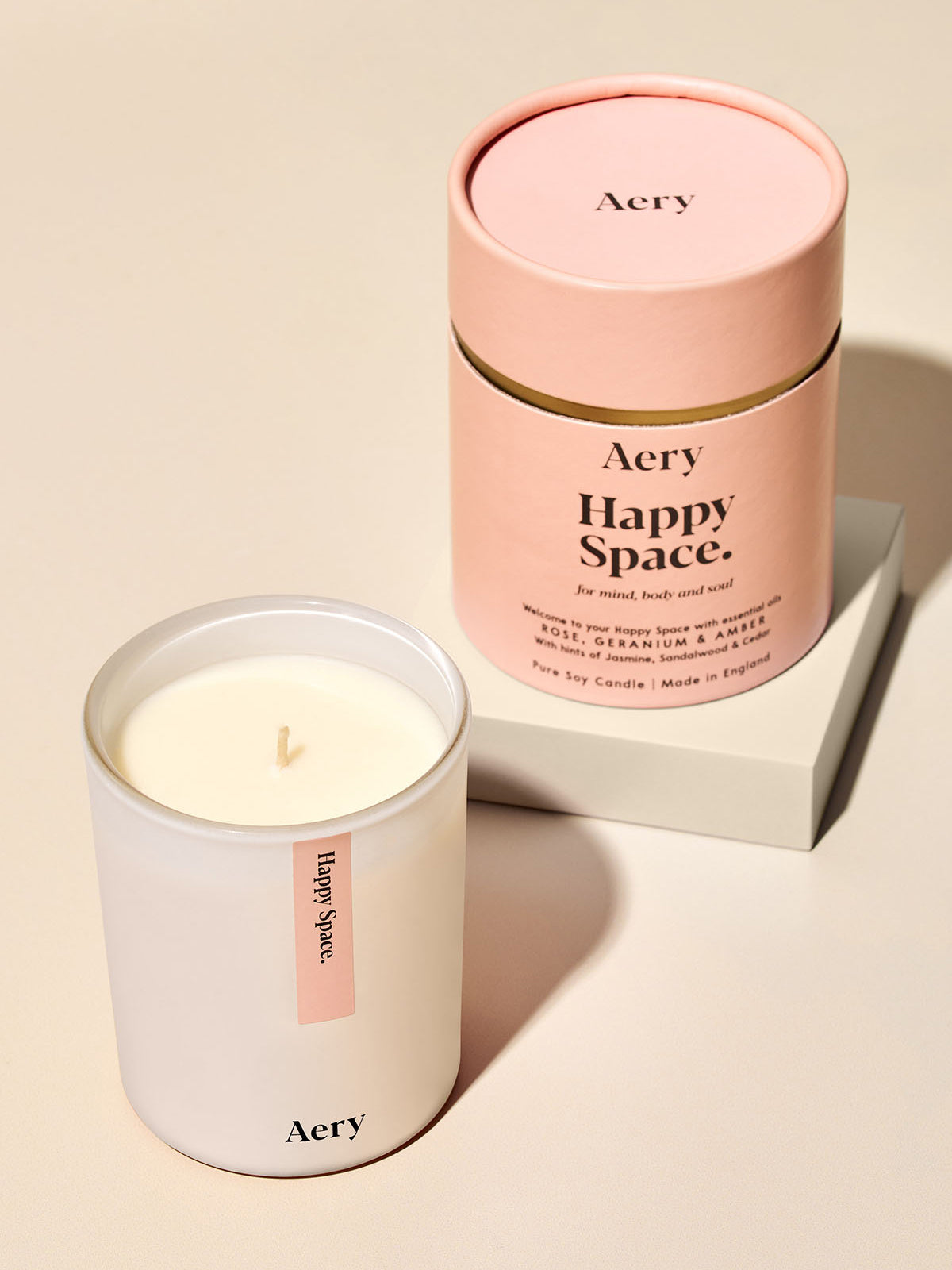 Aery Aromatherapy Candle - Happy Space