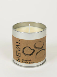 St. Eval Candle Tin - Ginger & Lemongrass