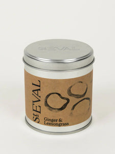 St. Eval Candle Tin - Ginger & Lemongrass