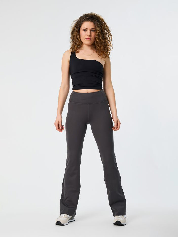 Girlfriend Collective Compressive Flare Legging - Moon