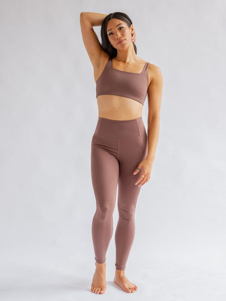 Girlfriend Collective Compressive High-Rise Leggings - Storm – Yogamatters