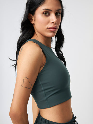 Girlfriend Collective Dylan Crop Bra