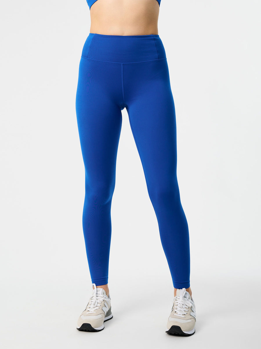 Girlfriend Collective Float High Rise 7/8 Leggings - Ultramarine ...