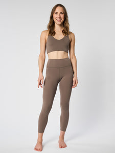 Girlfriend Collective Float High Rise 7/8 Leggings - Falcon