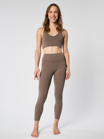 Girlfriend Collective Float High Rise 7/8 Leggings - Falcon