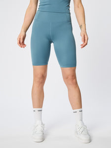 Girlfriend Collective Float High Rise Bike Shorts - Wave