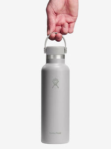 Hydro Flask 621ml (21oz) Standard Mouth Bottle with Flex Cap - Birch