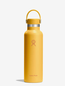 Hydro Flask 621ml (21oz) Standard Mouth Bottle with Flex Cap - Sunbeam