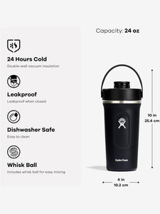 Hydro Flask 710ml (24oz) Insulated Shaker Bottle - Surf