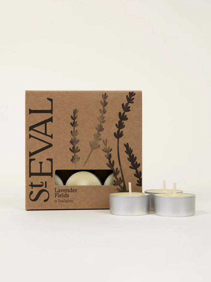 St. Eval Tealight Candles - Lavender Fields