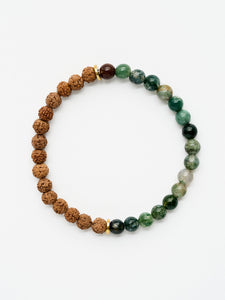 Mala Bead Bracelet - Indian Agate