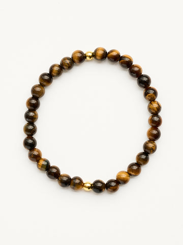 Mala Bead Bracelet - Tiger's Eye