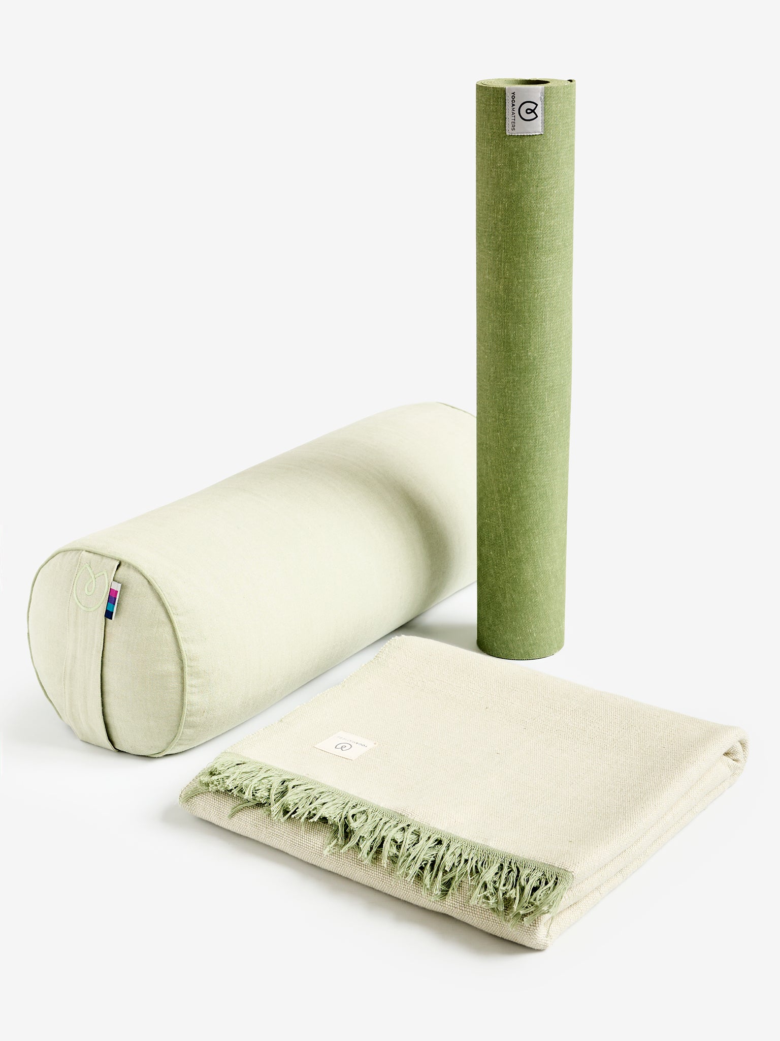 Yogamatters Eco Rise, Bolster & Blanket Kit