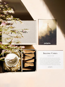 Parigotte Incense Cones Set - Palo Santo