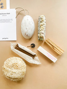 Parigotte Meditation and Bath Ritual Kit