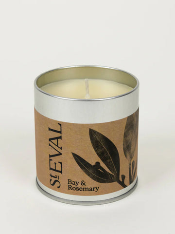 St. Eval Candle Tin - Bay & Rosemary