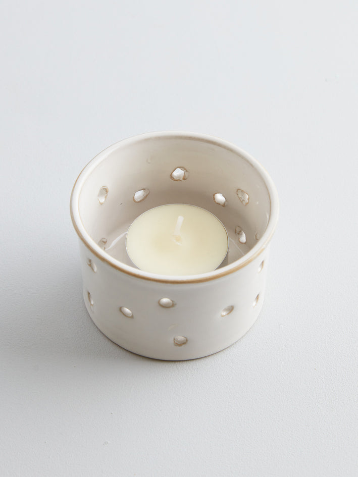 St Eval Glazed Tealight Holder