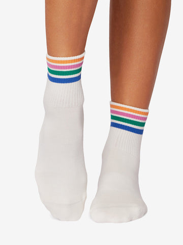 Tavi Noir Aria Grip Socks - Thrive Stripe