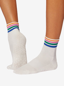 Tavi Noir Aria Grip Socks - Thrive Stripe