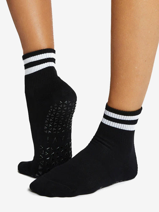 Tavi Noir Aria Grip Socks - Ebony