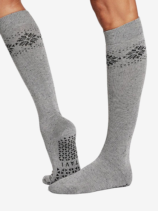 Tavi Noir Jane Grip Socks - Frost