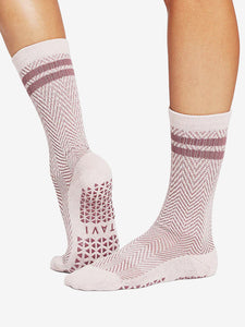 Tavi Noir Kai Grip Socks - Soft Blush