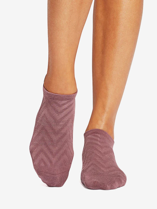 Tavi Noir Savvy Breeze Grip Socks - Rose