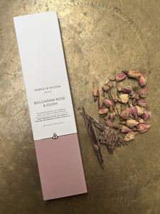 Temple of Incense - Bulgarian Rose & Oudh Incense Sticks