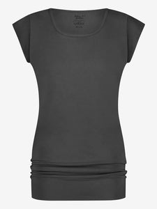 Urban Goddess Asana Yoga Tee - Ash