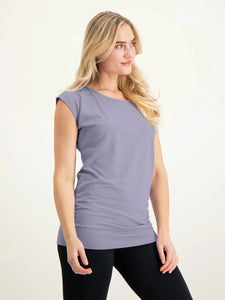 Urban Goddess Asana Yoga Tee - Lilac