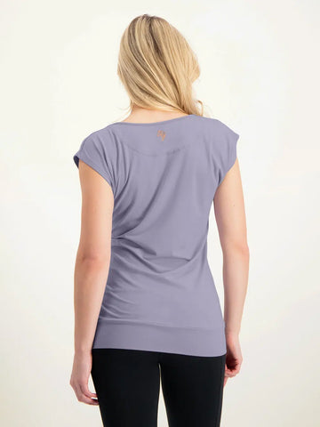 Urban Goddess Asana Yoga Tee - Lilac