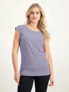 Urban Goddess Asana Yoga Tee - Lilac