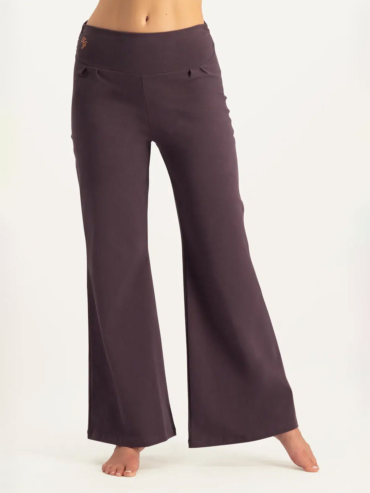 Urban Goddess Mave Wide Leg Yoga Pants - Berry