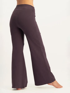 Urban Goddess Mave Wide Leg Yoga Pants - Berry