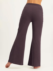 Urban Goddess Mave Wide Leg Yoga Pants - Berry