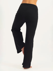 Urban Goddess Mave Wide Leg Yoga Pants - Onyx Black