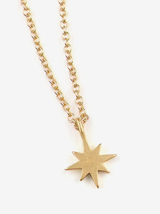 Wanderlust Life Gold Chain Pendant Necklace - Petite Nova