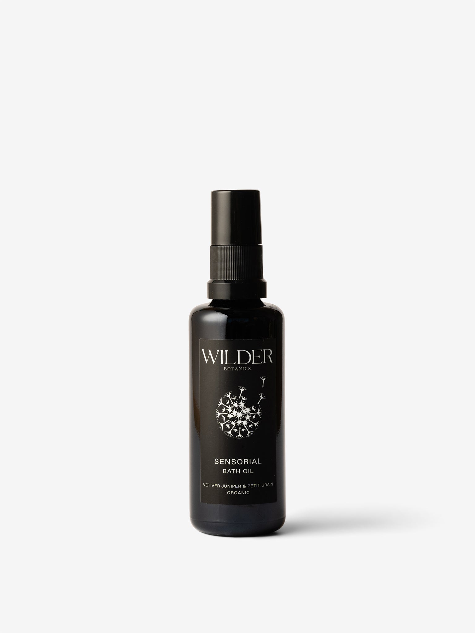 Wilder Botanics Sensorial Bath Oil - Vetiver