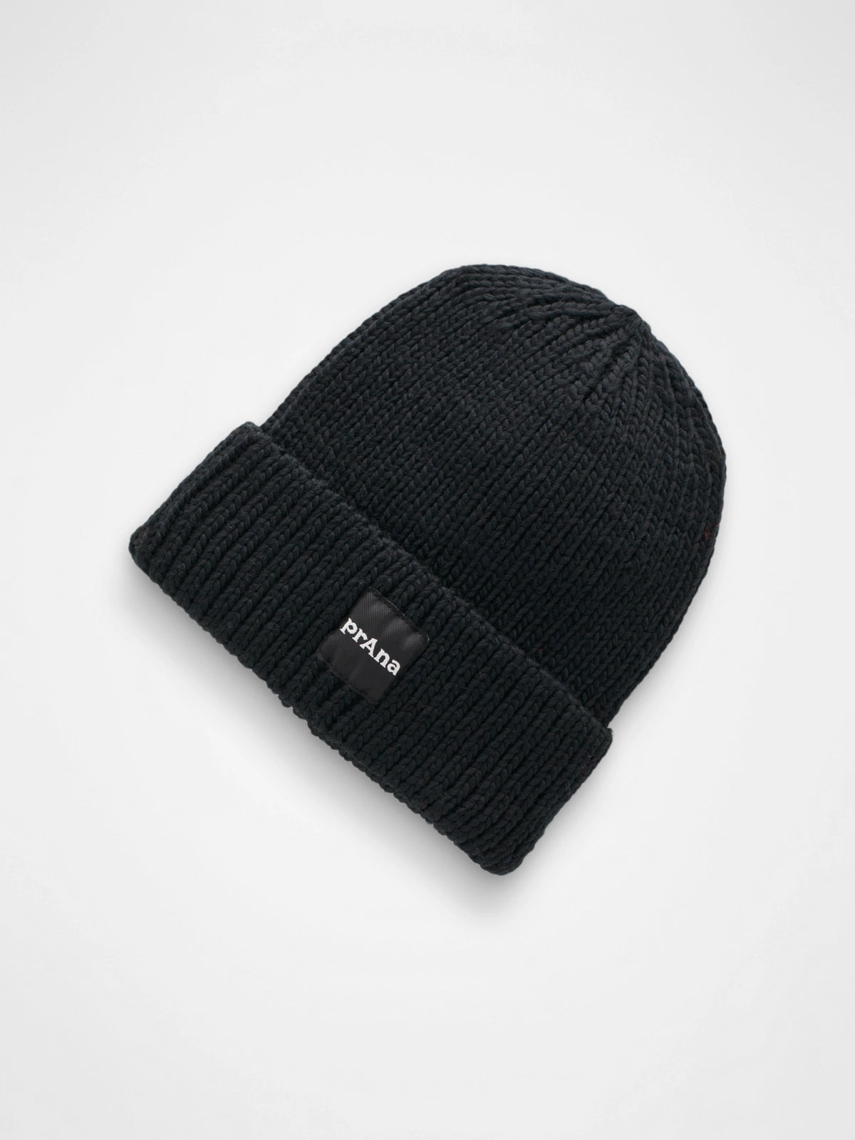 prAna Logo Beanie - Black