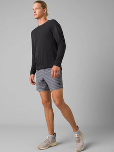 prAna Mission Trails L/S Tee - Black Heather