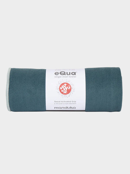 Manduka eQua Yogatowel - Sage Solid - 183cm - Yogashop