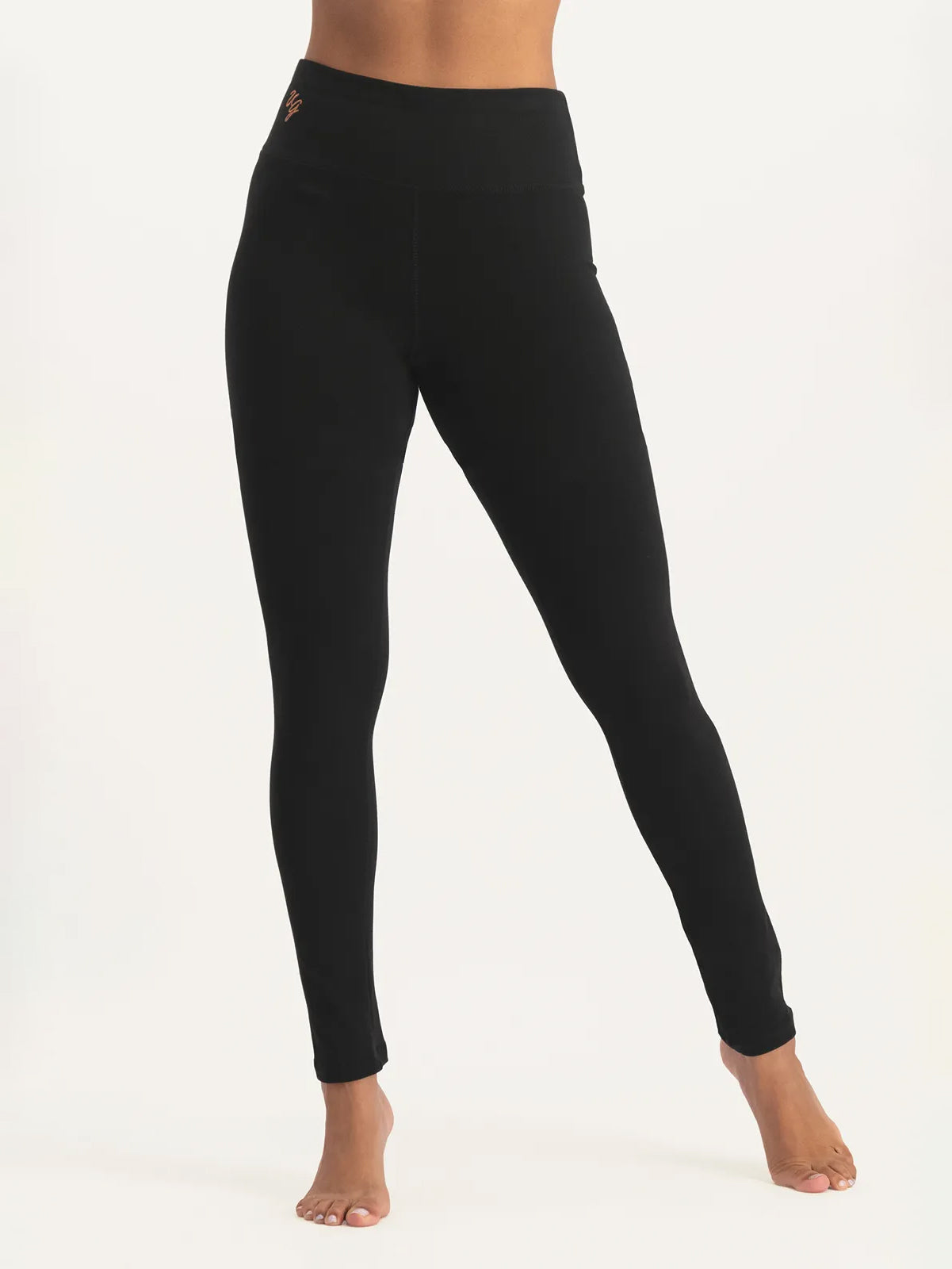 Urban Goddess Bhaktified Yoga Leggings - Onyx Black