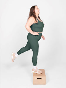 NWT Girlfriend Collective Moss Green Compressive High-Rise