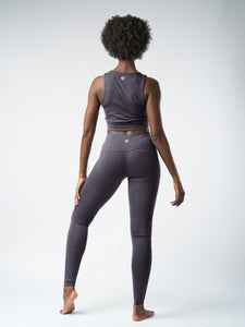 Gossypium Rhythm Yoga Leggings - Ash Grey