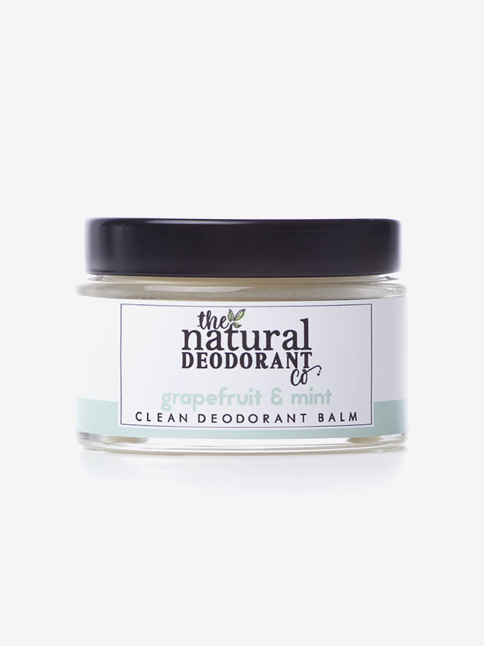 Natural Deodorant Co 55g Clean Deodorant Balm - Grapefruit + Mint ...